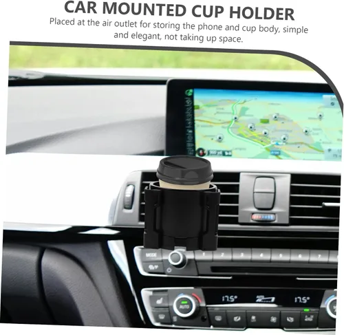 Miniatura 2 de Portavasos portátil para automóvil, portador de agua, para asiento de taza de agua, portavasos para bebidas, tazas de café automotrices, portavasos