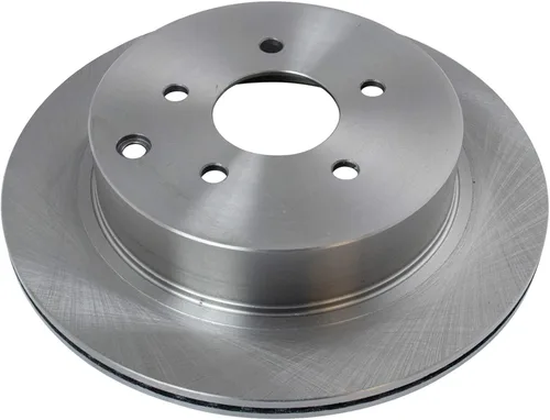Miniatura 6 de TRQ Kit de pastillas de freno trasero y rotor de cerámica compatible con 03-20 INFINITI 03-22 Nissan