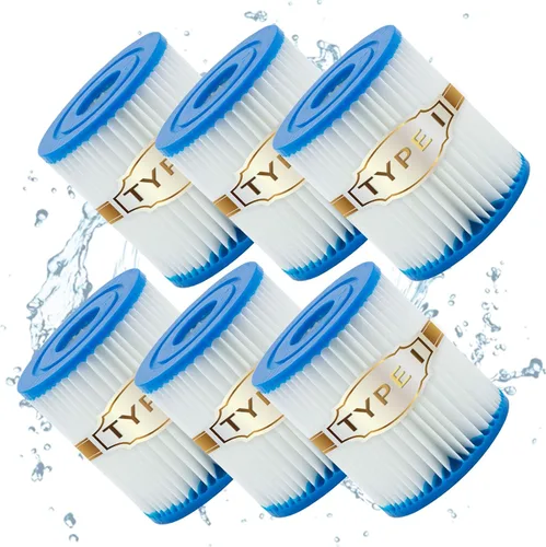 Filtro de piscina tipo I, cartuchos de filtro para tamaño 1, cartucho de filtro de tamaño I para piscinas, cartucho de filtro de bomba de 330 6