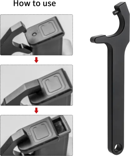 Miniatura 5 de Kit de herramientas de visión delantera, herramienta de extracción de placa mag, herramienta de desmontaje de revistas, herramienta de perforación