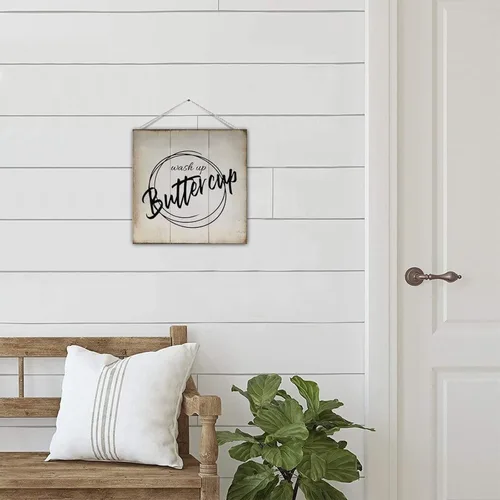 Miniatura 7 de Funny Bathroom Pallet Sign Plaque Wash Up Butter Cup Rural Wood Family Sign Board Country Bathroom Wall Hanging Decor for Toilet Restroom Bathroom