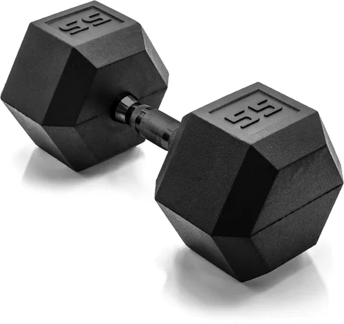 Miniatura 7 de CAP Barbell Peso de la mancuerna hexagonal recubierta, individual, 10-120 libras, múltiples opciones
