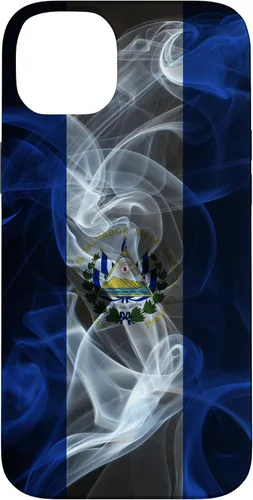 Miniatura 15 de Funda para iPhone 12/12 Pro Smoky El Salvador Bandera - Funda de Orgullo Salvadoreño Estilo Humo