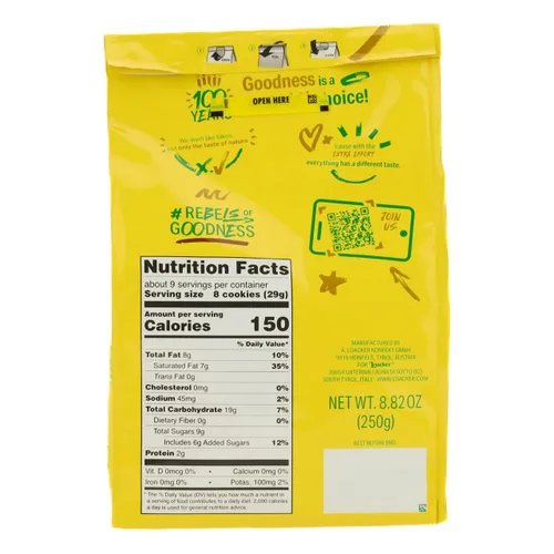 Miniatura 2 de Loacker Quadratini - Galletas prémium de oblea de limón, 250 gramos/8.82 onzas