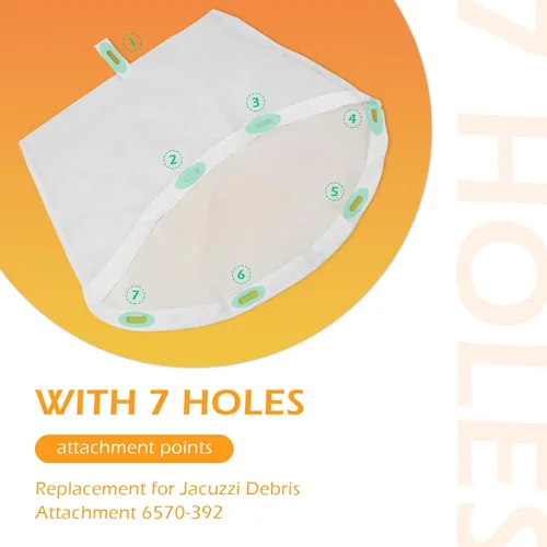 Miniatura 4 de 6570-392 - Reemplazo de accesorios de desechos para jacuzzi jacuzzi, se adapta a modelos de colección de fabricación de 2002 a 2013 (paquete de 2)