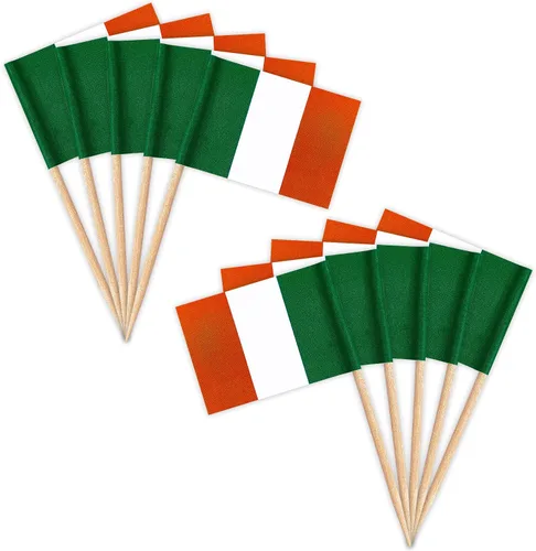Miniatura 22 de ZXvZYT Banderas de palillos de dientes cubanos con bandera de Cuba, decoración pequeña para cupcakes de Cuba, decoración de frutas y cóctel