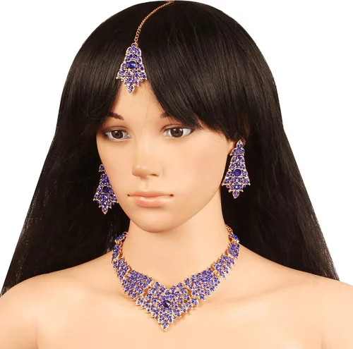 Miniatura 2 de Touchstone Bollywood Glamour - Collar de joyería para mujer