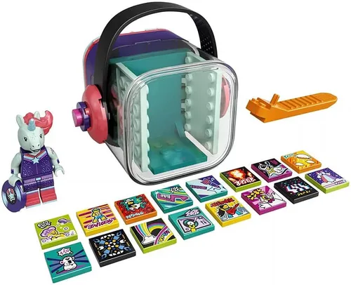 LEGO VIDIYO Unicorn DJ Beatbox 43106 Kit de construcción con minifigura; a los niños creativos les encantará producir videos musicales llenos de