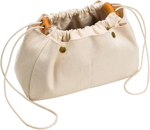 Miniatura 9 de Divisor de bolsa de lona de algodón Organizador Insertar bolso grande Bolso extra grande (L)