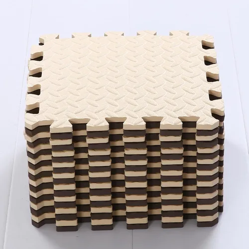 Miniatura 3 de Tapete de juego de espuma para bebé, tapete de espuma entrelazado de 0.4 pulgadas de grosor, tapete de juego suave no tóxico para bebé, tapete