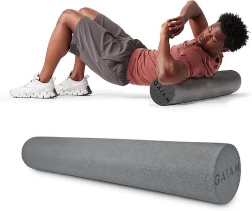 Miniatura 9 de Gaiam Restore - Rodillo de espuma para masaje muscular, masajeador muscular de tejido profundo para dolores musculares y estimulación, alivio total
