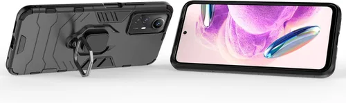 Miniatura 3 de ZMONE - Funda protectora para Xiaomi Redmi Note 12s con protector de pantalla de vidrio (paquete de 2) resistente de doble capa de grado militar, a