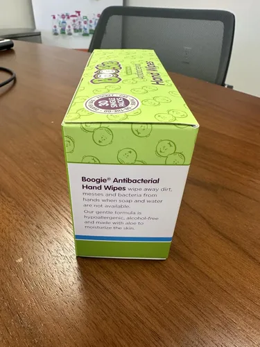 Miniatura 4 de Boogie Toallitas antibacterianas para manos, 30 unidades, hipoalergénicas y sin alcohol, envueltas individualmente, esencial para viaje y bolsa