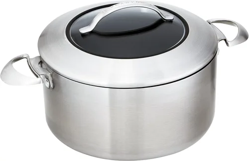 Scanpan CTX - Horno holandés cubierto de acero inoxidable de 7.5 cuartos de galón