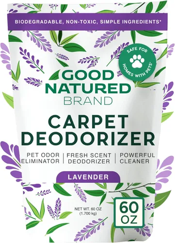 Miniatura 13 de Good Natured Brand Ambientador y desodorante en polvo para alfombras Eliminador de olores de mascotas de 16 onzas para olores fuertes y orina