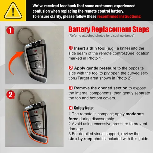 Miniatura 8 de Alarma de sirena de bocina de automóvil, sistema de protección de seguridad universal para automóvil con 2 controles remotos, sensibilidad de 7