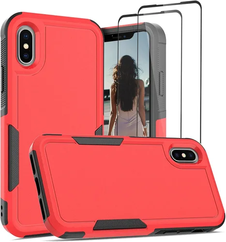 Miniatura 9 de Jeylly Funda para iPhone SE/Funda para iPhone 5S, Exterior de Plástico Duro que Absorbe Golpes + Interior de Silicona de Goma Defensor contra