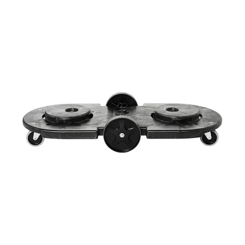 Miniatura 3 de Rubbermaid Commercial Products Carrito de basura BRUTE, ruedas, negro, para restaurantesparte trasera de casaoficinasalmacenesaeropuertosentornos