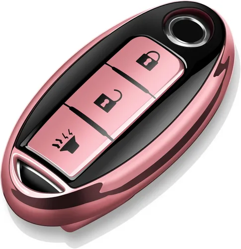 Miniatura 17 de Tukellen Compatible con Nissan - Funda para llavero de TPU suave para Infiniti X-Trail Rogue Altima Quest Pathfinder Sentra Patrol CIMA Fuga Armada