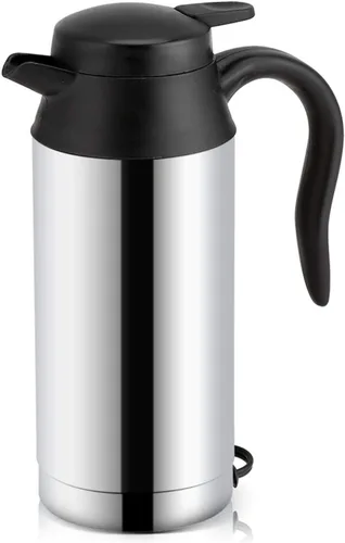 Miniatura 3 de Hervidor de acero inoxidable para coche, taza de agua de calefacción eléctrica, taza de café de calefacción, botella de agua de viaje, taza