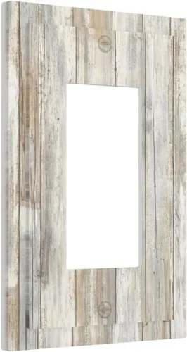 Miniatura 89 de Placa Decorativa de Pared Beige Boho de Mediados de Siglo Sol Abstracto 1-Gang Retro Años 70 Arte Geométrico Moderno con Arco Eléctrico Interruptor