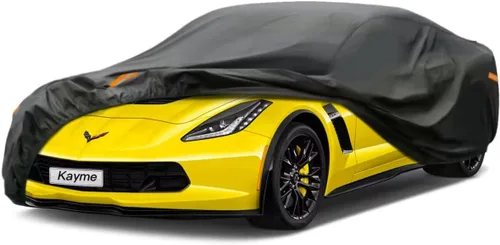 Miniatura 72 de Kayme - Cubierta completa impermeable de 7 capas para Honda Civic Sedán/Coupé (1991-2024), apta para todo clima, protección p/exteriores contra