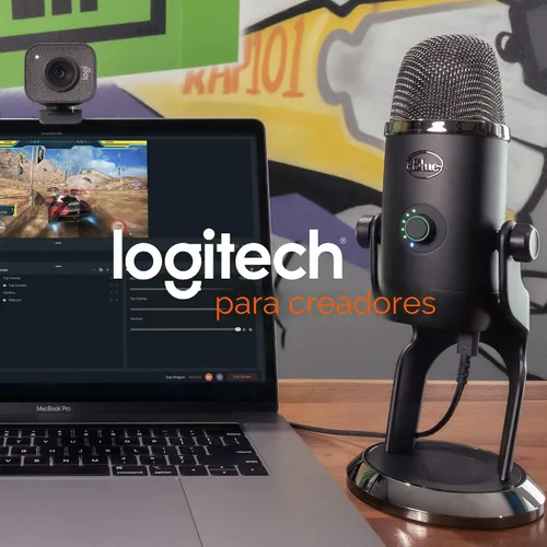 Miniatura 11 de Logitech Creators Blue Yeti - Micrófono USB para juegos, transmisión, podcast, YouTube, Discord, PC, sonido de estudio, Plug & Play, azul medianoche