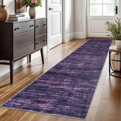 Miniatura 44 de SIILOOM 2 x 3 Alfombra moderna y abstracta para entrada, alfombra neutra azul marino gris multicolor súper suave de área pequeña, alfombras lavables