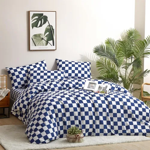 Miniatura 260 de CLOTHKNOW - Juego de edredón verde militar tamaño completo de 3 piezas, juego de ropa de cama verde oscuro, edredón suave con 2 fundas de almohada