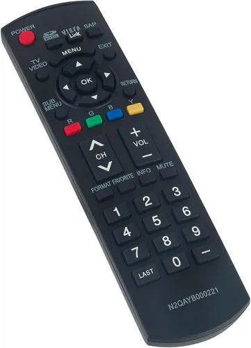 N2QAYB000221 Reemplazo de mando a distancia para Panasonic Viera Plasma LCD TV HDTV TC-26LX85 TC-32LX85 TC-37LZ85 TQB2AA0775 TY-WK32LR2W TH-42PX80