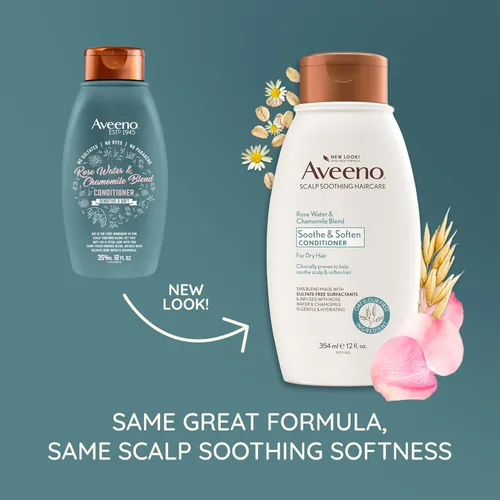 Miniatura 2 de Aveeno - Champú con mezcla de agua de rosas y manzanilla, Conditioner, NA