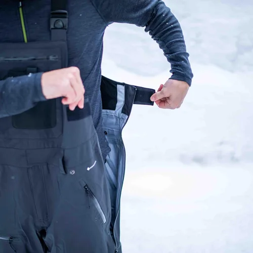 Miniatura 8 de Flylow Pantalón Baker Bib impermeable transpirable para esquí y snowboard para hombre