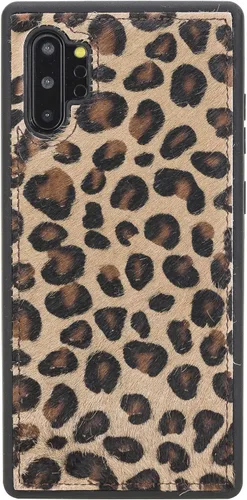 Miniatura 191 de Venito Lucca - Funda de piel compatible con Samsung Galaxy Note 10 (6,3 pulgadas), extra segura, con cubierta trasera acolchada, cocodrilo negro