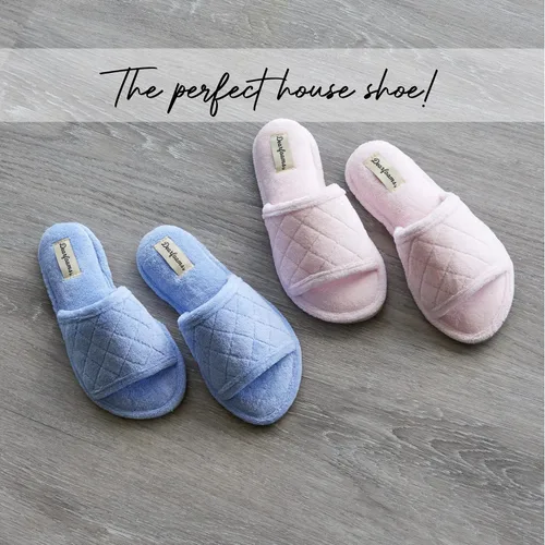 Miniatura 4 de Dearfoams Beatrice Terry Side Gore - Pantuflas para mujer