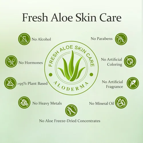 Miniatura 6 de Aloderma Crema hidratante de manos de aloe, tamaño de viaje de 3.5 onzas, crema de manos suave no grasa para manos secas y agrietadas, loción ligera