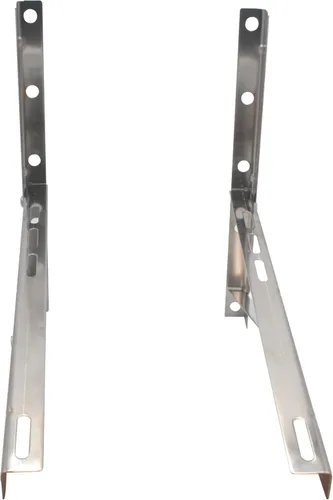 Miniatura 2 de TAUROX Mini soporte de montaje en pared dividido para condensador de 9000 a 24000 BTU, soporte de acero inoxidable para aire acondicionado