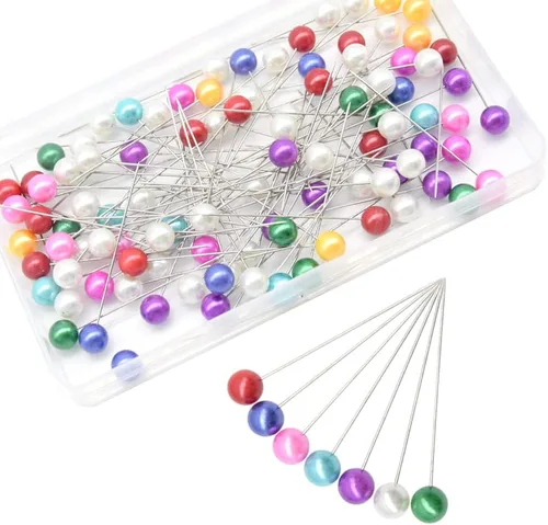 Miniatura 7 de 150 alfileres de ramillete para ramo de boda, diseño de lágrima, perlas blancas, para ramo de boda, para tela, joyería, bricolaje, decoración