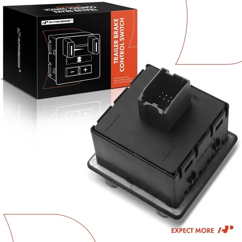 Miniatura 8 de A-Premium Conjunto de interruptor de control de freno de remolque compatible con Chevrolet Silverado 1500 2500/3500 HD Suburban Tahoe Avalanche &
