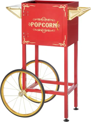 Miniatura 6 de Superior Popcorn Company - Máquina para hacer palomitas de maíz con carrito, hace aproximadamente 3 galones por lote, (8 onzas, rojo)