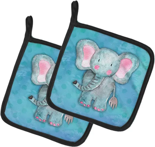 Miniatura 91 de Caroline's Treasures BB7370PTHD - Juego de soportes para ollas de herradura para cocina, resistentes al calor, almohadillas calientes para cocinar