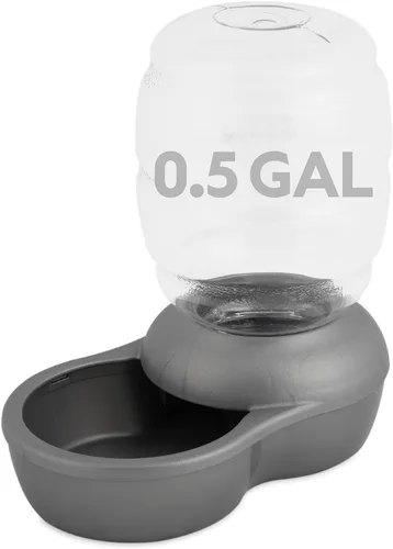Miniatura 8 de Petmate Presione la gravedad Waterer con Microban para gatos y perros, 0.5 galones