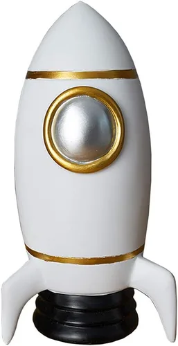 Miniatura 4 de Gaolinci Astronaut & Planet - Banco de monedas, caja de dinero, alcancía, decoración del hogar