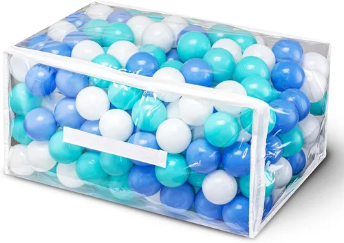 Hovenlay 100 bolas para piscina de bolas para niños, bolas de plástico para piscina de bolas, bolas de juego para bebés y niños pequeños, ideal para