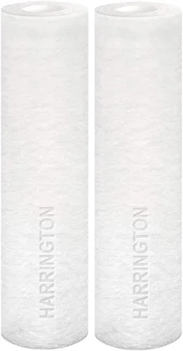 Miniatura 8 de Harrington HVV1-10N Cartucho de repuesto de filtro de agua de sedimentos prémium de 1 micrón, 10 x 2.5 pulgadas, fabricado en Estados Unidos