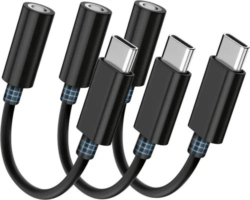 Miniatura 17 de Seulliya Adaptador USB C a 3.5mm de conector de auriculares para iPhone 17/16/15 Pro/Max, DAC Dongle de audio de alta resolución, convertidor