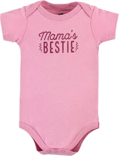 Miniatura 59 de Hudson Baby baby-girls Cotton Bodysuits 3-pack