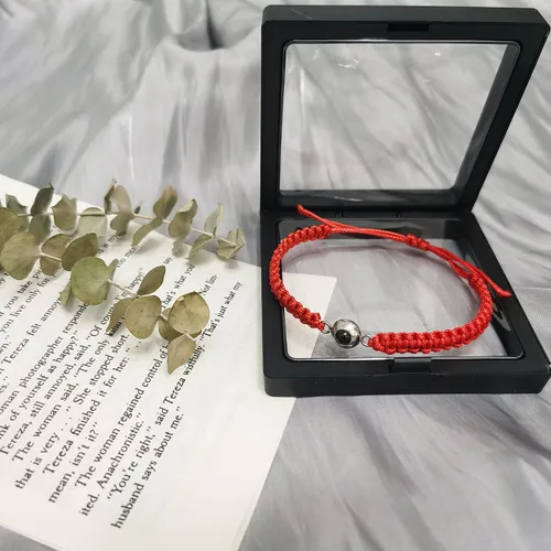 Miniatura 7 de Pulseras a juego para parejas, personalizadas con imagen dentro de pulseras de parejas, pulseras de proyección personalizadas con pulseras de fotos