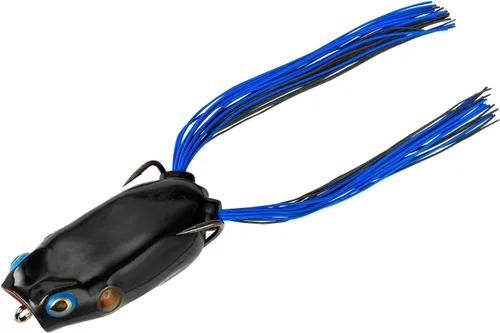 Miniatura 5 de BOOYAH Poppin' Pad Crasher Señuelo de Rana de Cuerpo Hueco Topwater para Pesca de Lobina con Anzuelos Sin Enganches Sunburn