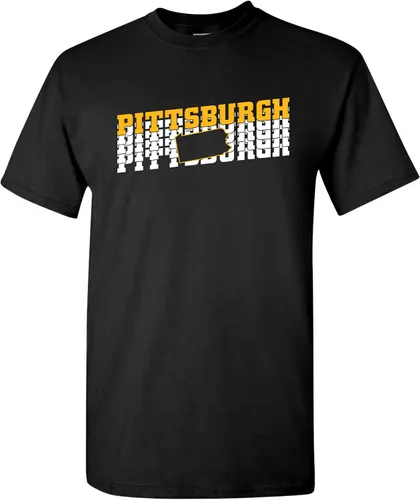 Miniatura 29 de UGP Campus Apparel Retro Repeat - Camiseta deportiva del orgullo de la ciudad Bosque Filadelfia