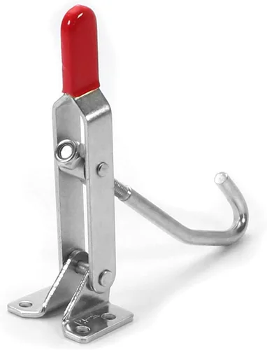 Miniatura 8 de Utoolmart Abrazadera de palanca ajustable, botón de liberación rápida, abrazadera de palanca de acción de empuje de tracción de 99 libras